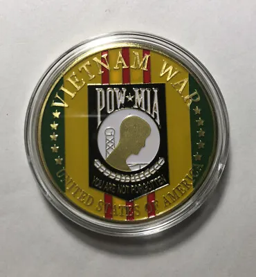 Vietnam War POW / MIA Challenge Coin • $15.50