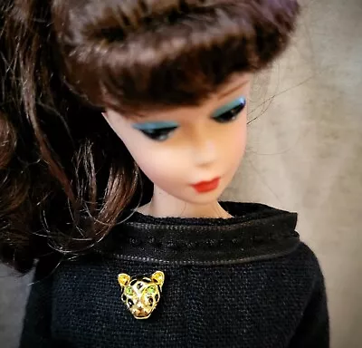 Doll Pin Brooch Barbie Repro Vintage Silkstone FR Fashion Royalty Poppy Parker • $7