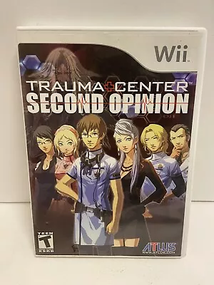 Nintendo Wii Trauma Center Second Opinion CIB Video Game Tested Works • $9.99