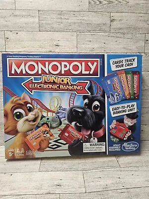 Hasbro Monopoly Junior With Electronic Banking Board Game  • $18.97