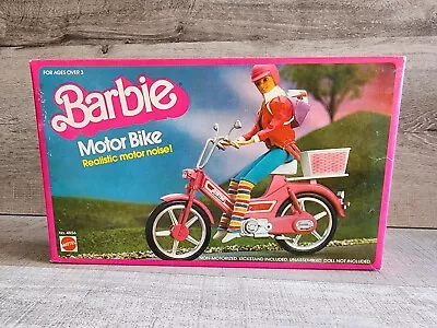 Vintage 1983 Mattel Barbie Motor Bike # 4856 Sealed New • $100