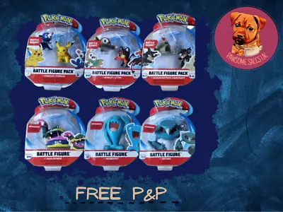 £9.99 • Buy Pokemon Clip N Go Figure And Pokeball Pack Pikachu Jigglypuff Eevee Machamp