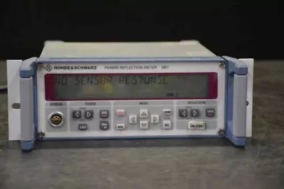 $399.99 • Buy Rohde & Schwarz NRT Power Reflection Meter (no Sensor) 1080.9506K02