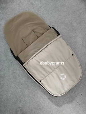 £54.95 • Buy Bugaboo Sand Beige Footmuff Cosytoes Buffalo Bee Lynx Cameleon Fox Donkey
