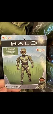 Halo Master Chief Muscle Costume Child Boys Size Small 4-6 Padded 3D + Mask New • $19