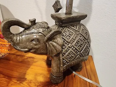 Majestic Elephant Accent Table Lamp • $28