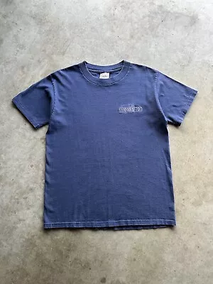 Vintage 90s Mossimo T Shirt 90s Skater Stussy Style Surf Navy Blue Embroidery • $30