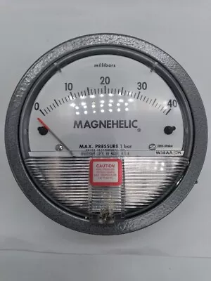 NEW Dwyer W38AA CH Magnehelic Pressure Gauge 0-40mBar  • $52.75
