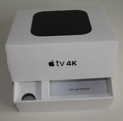 $14.33 • Buy Apple TV 4K HDR 32GB A1842, MQD22LL/A Original Empty Box & Manual ONLY (NO TV)