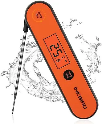 $29.99 • Buy INKBIRD BBQ Meat Thermometer Instant Read Cooking Food Fast Smoker Jam IHT-1P