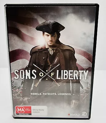 Sons Of Liberty DVD Ben Barnes Henry Thomas Jason O'Mara Boston Tea Party R 4 • $11