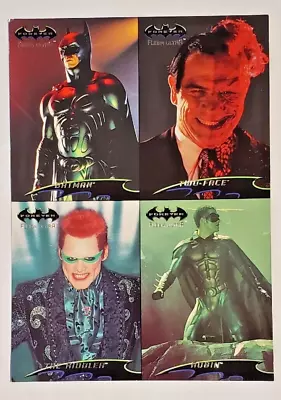 1995 Batman Forever Fleer Ultra  4 CARD UNCUT Promo Sheet 5x7 BATMAN • £4.34