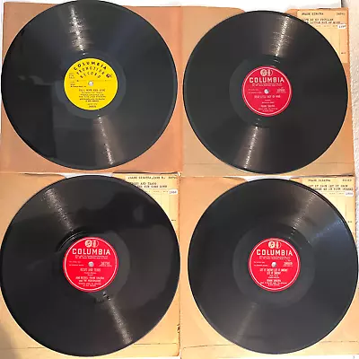 Lot Of (4) FRANK SINATRA (1950) - 10  Shellac 78RPM Records - VG • $46.79