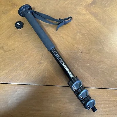 Manfrotto Monopod 290 Aluminum MM294A4 Made In Italy Long Pole 5' Extension • $39.99
