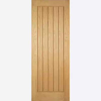 🔥 Brand New Sealed Solid Oak Fire Internal Door LPD Mexicano Style FD30 44mm • £284.99