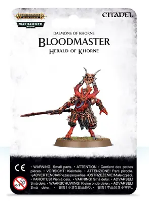 Bloodmaster Herald Of Khorne Chaos Daemons Warhammer 40K Sigmar Combat Patrol • $18.88