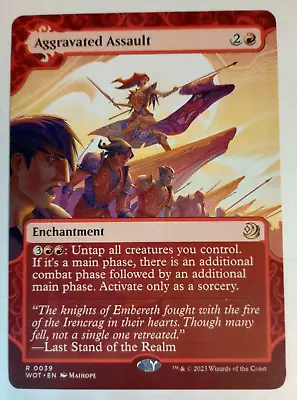 Aggravated Assault [Enchanting Tales] MTG ERROR • $4.98