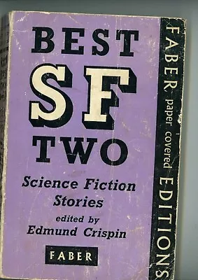 £4.50 • Buy Best Of SF Two Vintage Science Fiction Faber Books Edited Edmund Crispin