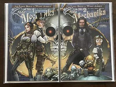 Lady Mechanika The Lost Boys Of West Abbey 1&2 Complete NM (2016) Benitez Art • $15.99