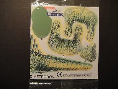 £2.99 • Buy Nestle Multi Cherios Make Your Own Dinosaurs Dimetrodon Childrens Paper Toy Kit