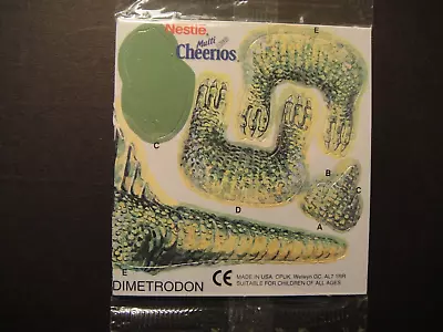 £2.99 • Buy Nestle Multi Cherios Make Your Own Dinosaurs Dimetrodon Childrens Paper Toy Kit
