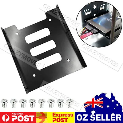 $3.94 • Buy 2.5 Inch To 3.5 Inch SSD HDD Adapter Rack Hard Drive SSD Mounting Bracket VIC