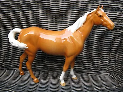 Beswick Model 1182 Palomino Swish Tail Horse First Version • £50