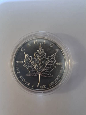 $50 • Buy 2012 Canadian $ 5 Dollars Maple Leaf 1 Oz .9999 Silver Coin