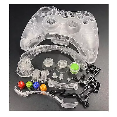 For Xbox 360 Gamepad Controller Full Shell Cover Buttons Mod Conductive Glue Kit • $11.87