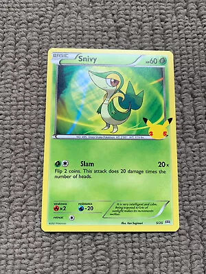 Pokémon TCG - Snivy 5/25 Card (2021) - McDonald’s 25th Anniversary CCG COLLECTOR • $3.98
