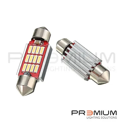 For Mercedes Benz W202 W203 W205 White Canbus Error Free Number Plate LED Lights • $6