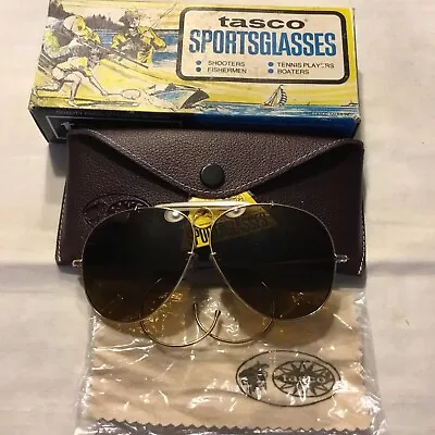 Vintage  Tasco Boating Glasses Smoke # 1135 S  Sports Glasses N.O.S. • $69.95