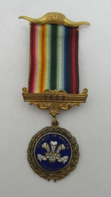 £25 • Buy RAOB Buffalo Silver & Enamel Prince Of Wales Lodge Medal, Birmingham 1963