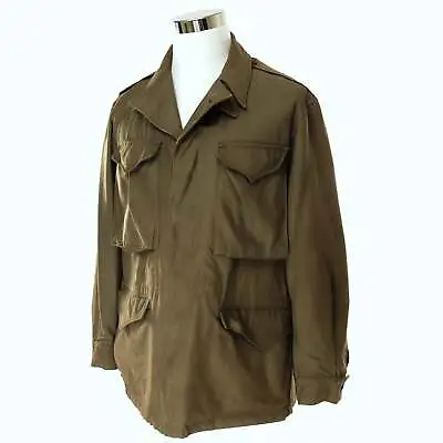 Vintage Us Army M-1943 M43 Field Jacket 1945 Ww2 Size 36r • $245