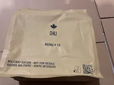 Canadian MRE Combat Ration 8h Canada Armed Forces Issued • $47