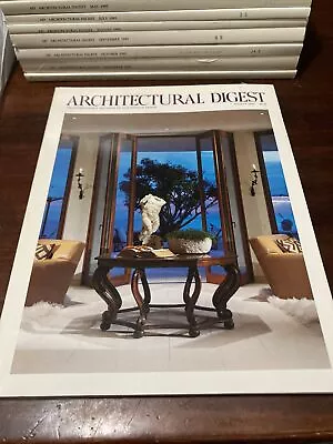 Architectural Digest Magazine August 1992 Dan Ackroyd In Canada • $11