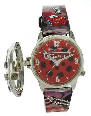 Collectibles DISNEY  PIXAR CARS Analog Watch With Spinner Cover • $21.95