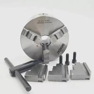 3Jaw Lathe Chuck Self-centering 80 100 125 130 160 200 250mm 3-jaw Chuck CNC • $186.99