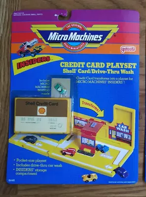 £34.99 • Buy Micro Machines Insiders Credit Card Playset - Vintage Galoob 1990 SEALED/NEW
