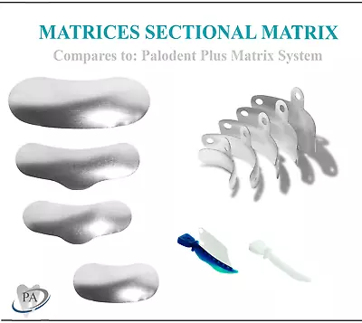 Dental Metal Matrices Sectional Contoured Matrix Refill Soft Band .0015  Thick • $16.49