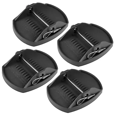 4 Big Foot Caravan Jack Pads For Stabilisers Corner Steady Steadies Pad Feet AU • $24.79