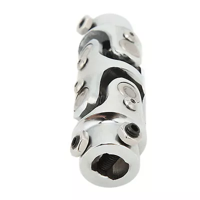 ♬ Double Steering U Joint 3/4in DD X 3/4in DD 5.2in Length Chromed Steering • $75.30