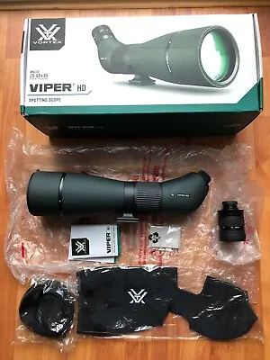 Vortex Viper HD 20-60x85 Angled Spotting Scope With Case V502 - Brand New In Box • $849.99