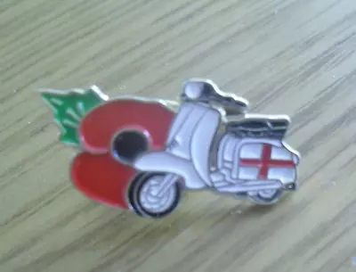 Collectable Remembrance Scooter Mod Lambretta POP.PY Lapel Pin Badge ~New~ • £3.75