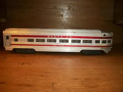 Lionel 2561 Santa Fe Vista Valley Aluinum Obervation Passenger Train Car • $96