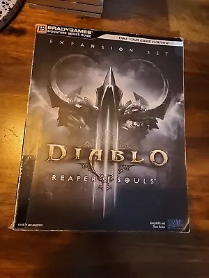 Diablo III 3 Expansion Set Reaper Of Souls Brady Games Signature Series Guide PB • $9.99