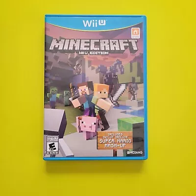 Minecraft (Super Mario Edition) (Nintendo Wii U 2015) Tested No Manual • $15
