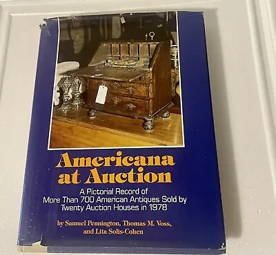 Americana At Auction By Pennington Voss & Solis-Cohen HC/DC • $18