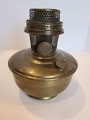 Vintage Aladdin  Brass Font Oil Table Lamp Model 12 Burner • $79.99