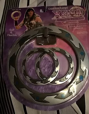  Xena Warrior Princess Chakram Playset Never Opened Still In Original Packaging • £25